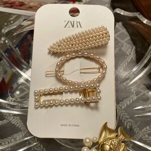 NWT Zara Hair Clips